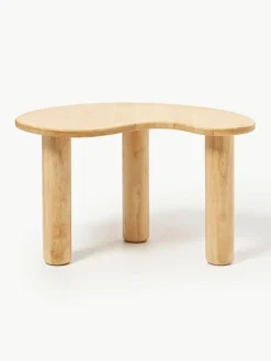 Bloomingville Couchtisch Luppa aus Gummibaumholz in organischer Form