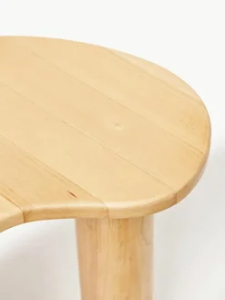 Bloomingville Couchtisch Luppa aus Gummibaumholz in organischer Form