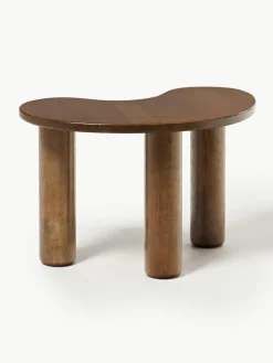 Bloomingville Couchtisch Luppa aus Gummibaumholz in organischer Form