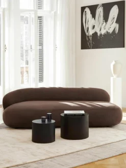 Westwing Collection Couchtische Dan aus Holz, 2er-Set