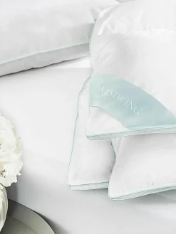 Westwing Collection Daunen-Kopfkissen Premium, mittel