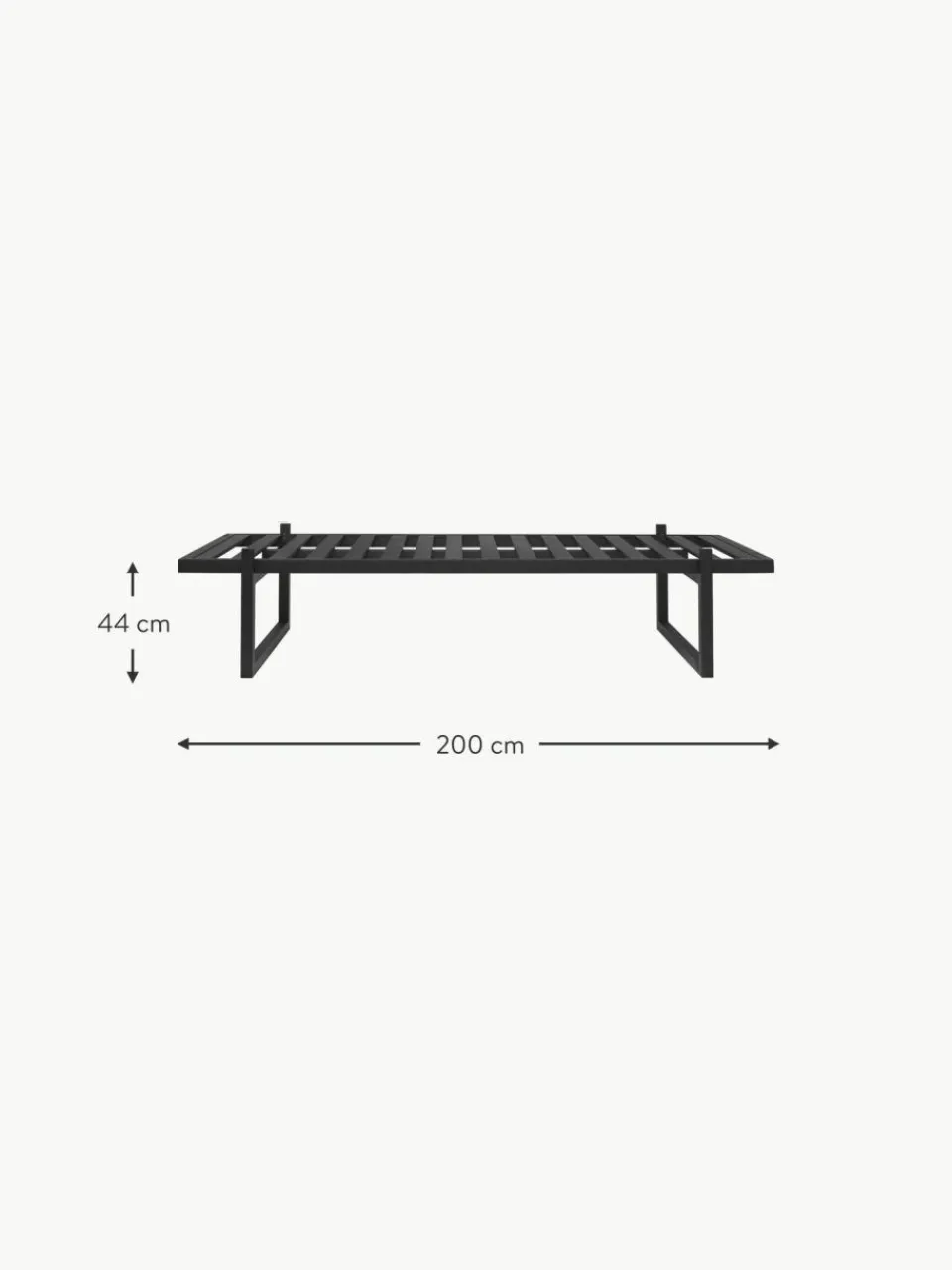 Kristina Dam Daybed-Gestell Minimal aus Eichenholz