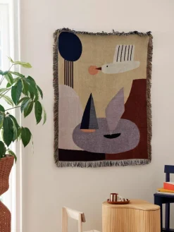 Kinder ferm LIVING Kids Decke Bird aus Bio-Baumwolle