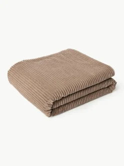 Westwing Collection Decke Kylen aus Cord