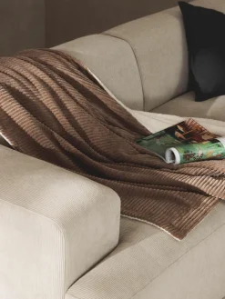 Westwing Collection Decke Kylen aus Cord