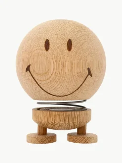 Hoptimist Deko-Objekt Smiley aus Eichenholz