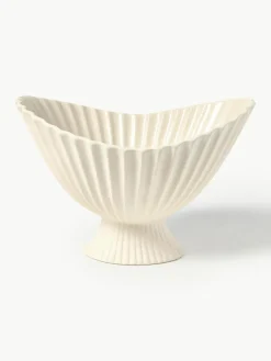 ferm LIVING Deko-Schale Fountain aus Steinzeug, B 28 cm