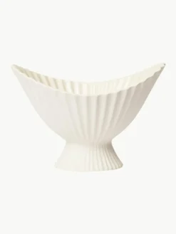 ferm LIVING Deko-Schale Fountain aus Steinzeug, B 19 cm