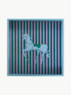 Anna + Nina Deko-Tablett Pegasus aus Holz