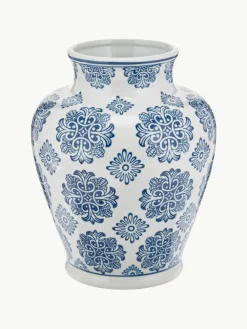 Westwing Deko-Vase Lin aus Porzellan, H 28 cm