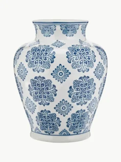 Westwing Deko-Vase Lin aus Porzellan, H 28 cm