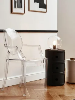 Kartell Design Armlehnstuhl Louis Ghost