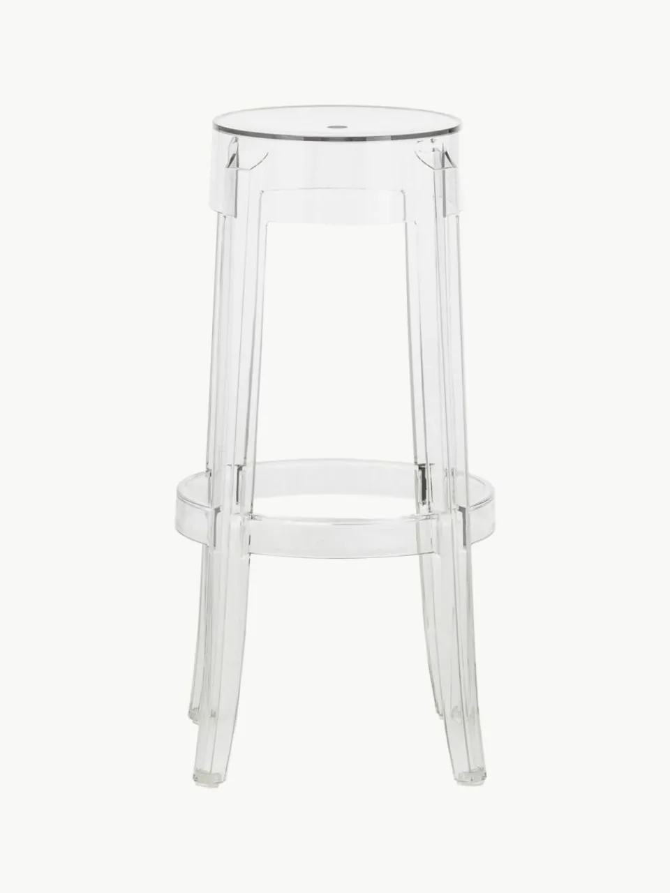 Kartell Design Barhocker Charles Ghost