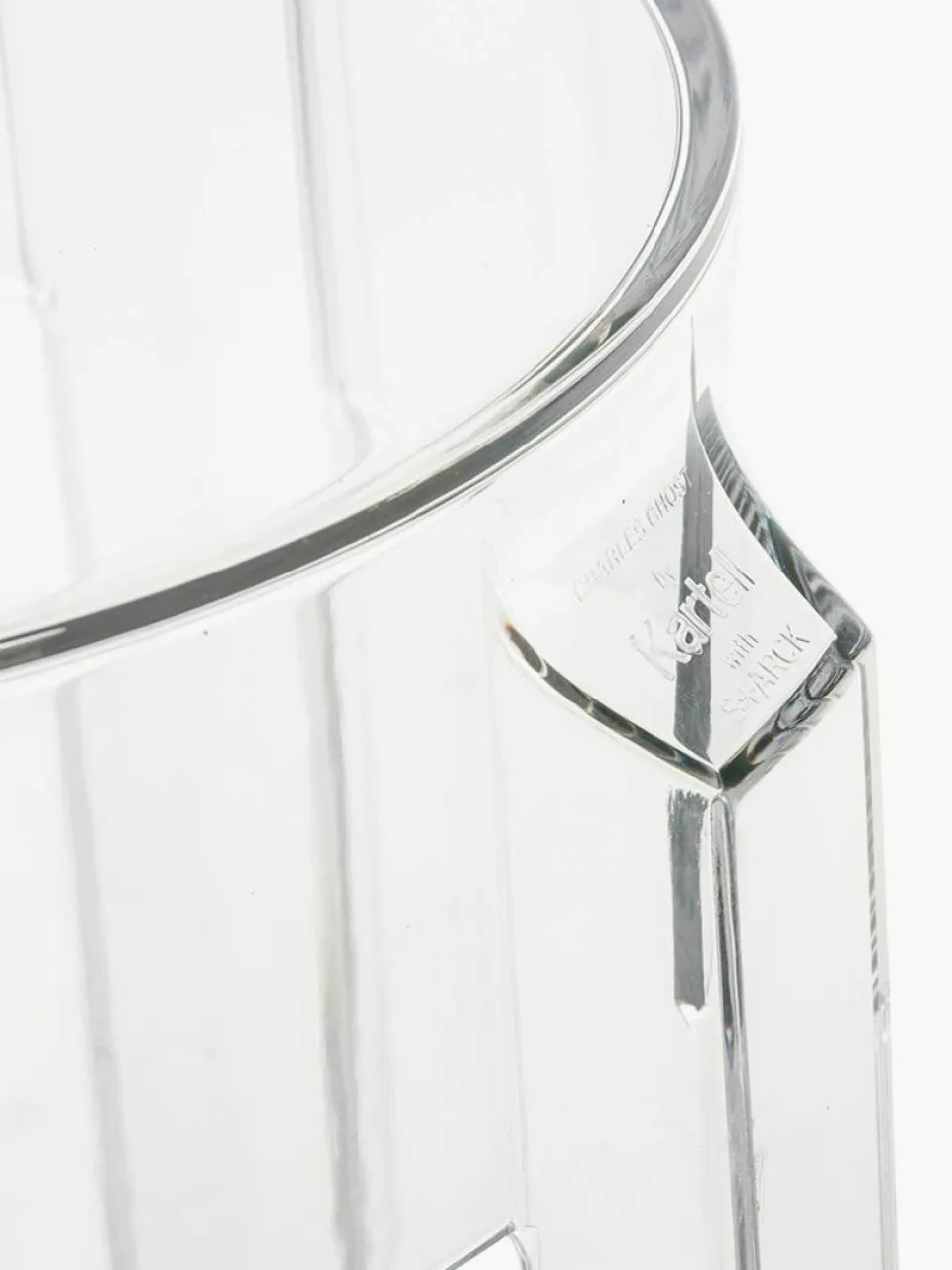 Kartell Design Barhocker Charles Ghost