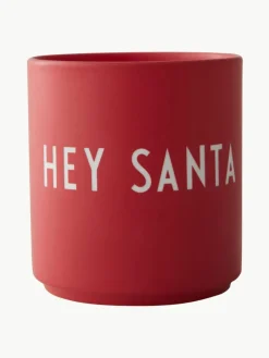 Design Letters Design Becher Favourite HEY SANTA mit Schriftzug