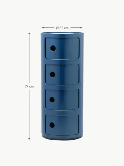 Kartell Design Container Componibili, 4 Elemente