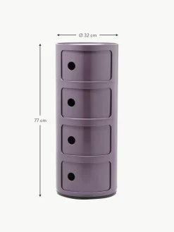 Kartell Design Container Componibili, 4 Elemente