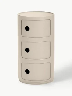 Kartell Design Container Componibili Bio, 3 Elemente