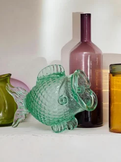 Pols Potten Design Glas-Küchenaufbewahrung Fish