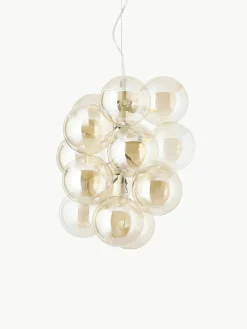 Westwing Collection Design Pendelleuchte Bubbles aus Glas