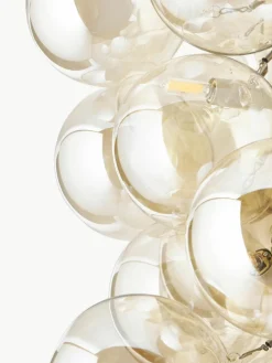 Westwing Collection Design Pendelleuchte Bubbles aus Glas