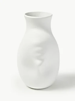 Pols Potten Design Porzellan-Vase Headed, H 25 cm