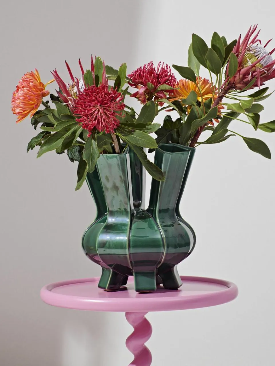 Pols Potten Design Porzellan-Vase Puyi, H 34 cm