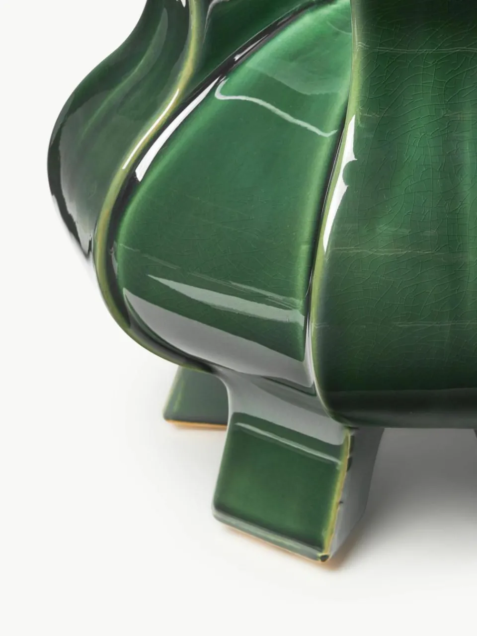 Pols Potten Design Porzellan-Vase Puyi, H 34 cm