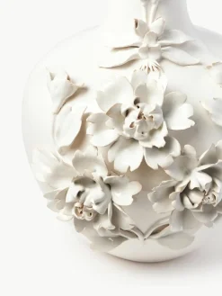 Pols Potten Design Porzellan-Vase Rose, H 37 cm