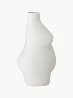 Bloomingville Design-Vase Elora aus Steingut, H 18 cm