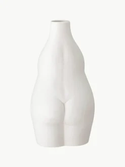 Bloomingville Design-Vase Elora aus Steingut, H 18 cm