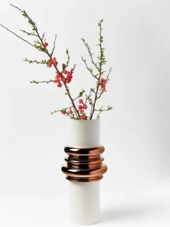 Driade Design-Vase Ordini aus Keramik, H 45 cm