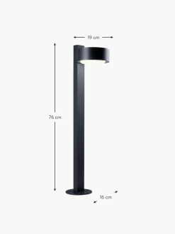 Marset Dimmbare LED-Bodenleuchte Plaff-On!, mundgeblasen