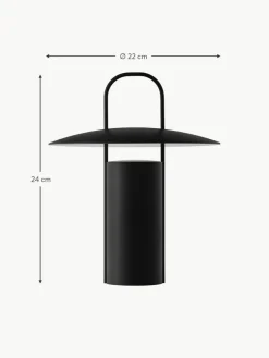 Audo Copenhagen Dimmbare LED-Tischlampe Ray mit USB-Anschluss