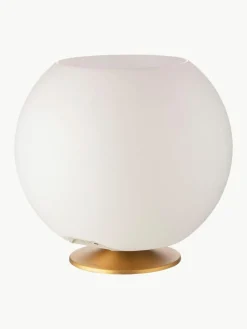 Westwing Dimmbare LED-Tischlampe Sphere mit Bluetooth-Lautsprecher und Flaschenkühler