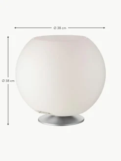 Westwing Dimmbare LED-Tischlampe Sphere mit Bluetooth-Lautsprecher und Flaschenkühler
