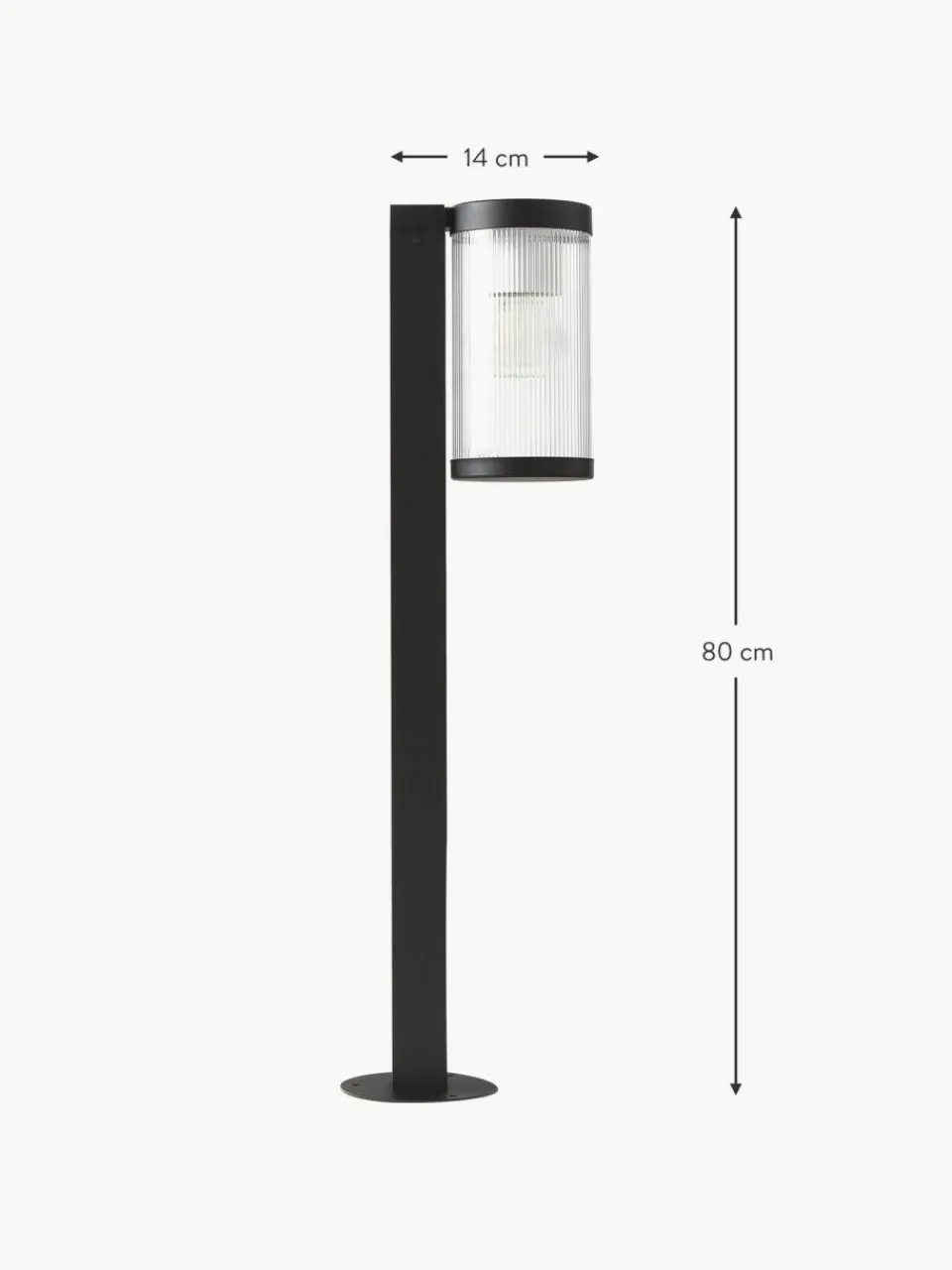 Westwing Dimmbare Outdoor-Stehlampe Coupar