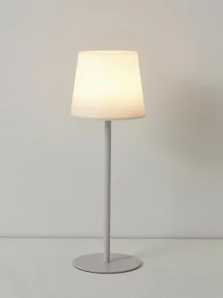 Westwing Collection Dimmbare Tischlampe Fausta mit USB-Anschluss