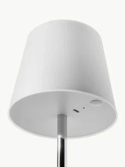 Westwing Collection Dimmbare Tischlampe Fausta mit USB-Anschluss