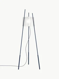 kdln Dimmbare Tripod Stehlampe Tyla, mundgeblasen