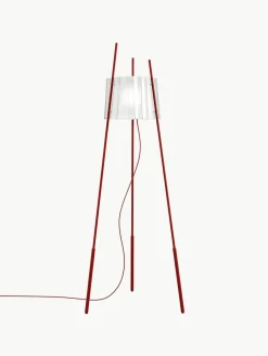 kdln Dimmbare Tripod Stehlampe Tyla, mundgeblasen