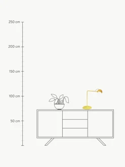 Artemide Dimmbare verstellbare LED-Schreibtischlampe Ixa