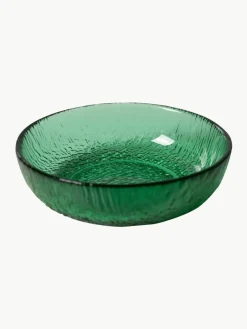 HKLIVING Dipschälchen The Emeralds aus Glas, 2 Stück