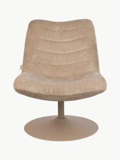Zuiver Drehbarer Cord-Loungesessel Bubba