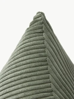 Westwing Collection Dreieckiges Cord-Kissen Kylen