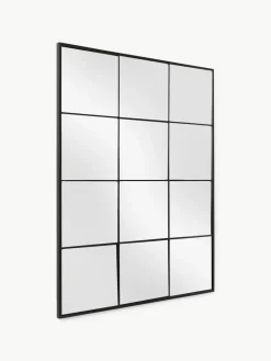 Westwing Collection Eckiger Wandspiegel Clarita in Fensteroptik