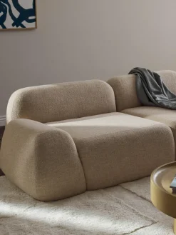 Westwing Collection Eckmodul Wolke aus Bouclé