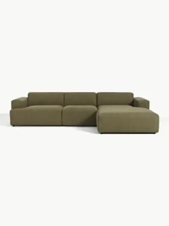 Westwing Collection Ecksofa Melva (4-Sitzer)