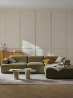 Westwing Collection Ecksofa Melva (4-Sitzer)