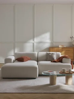 Westwing Collection Ecksofa Melva (3-Sitzer)